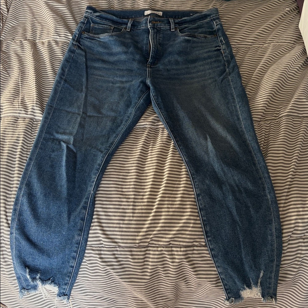 Blue Distressed Jeans